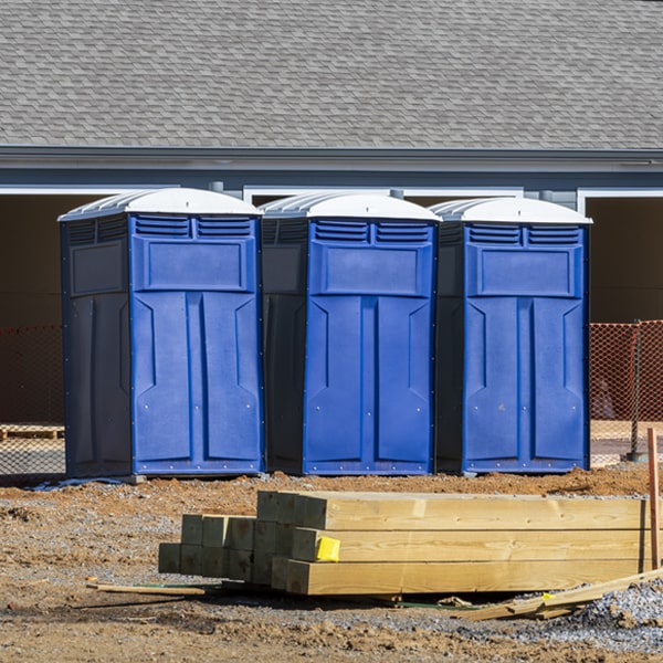 are there any additional fees associated with portable restroom delivery and pickup in Veedersburg IN